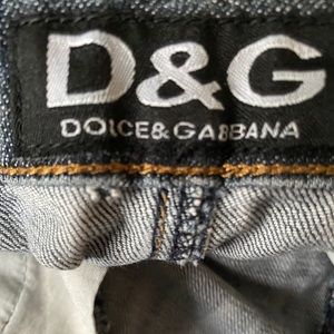 Distressed Vintage D&G jeans
